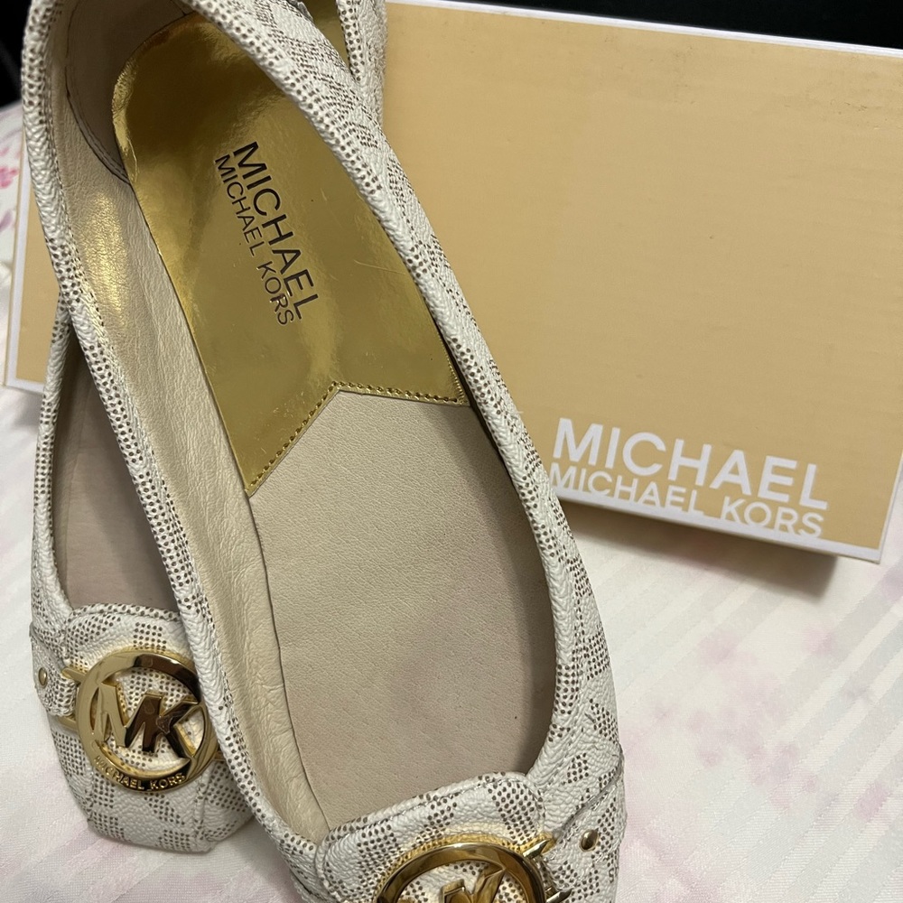 Michael Kors Fulton Moc Flats, size 7.5